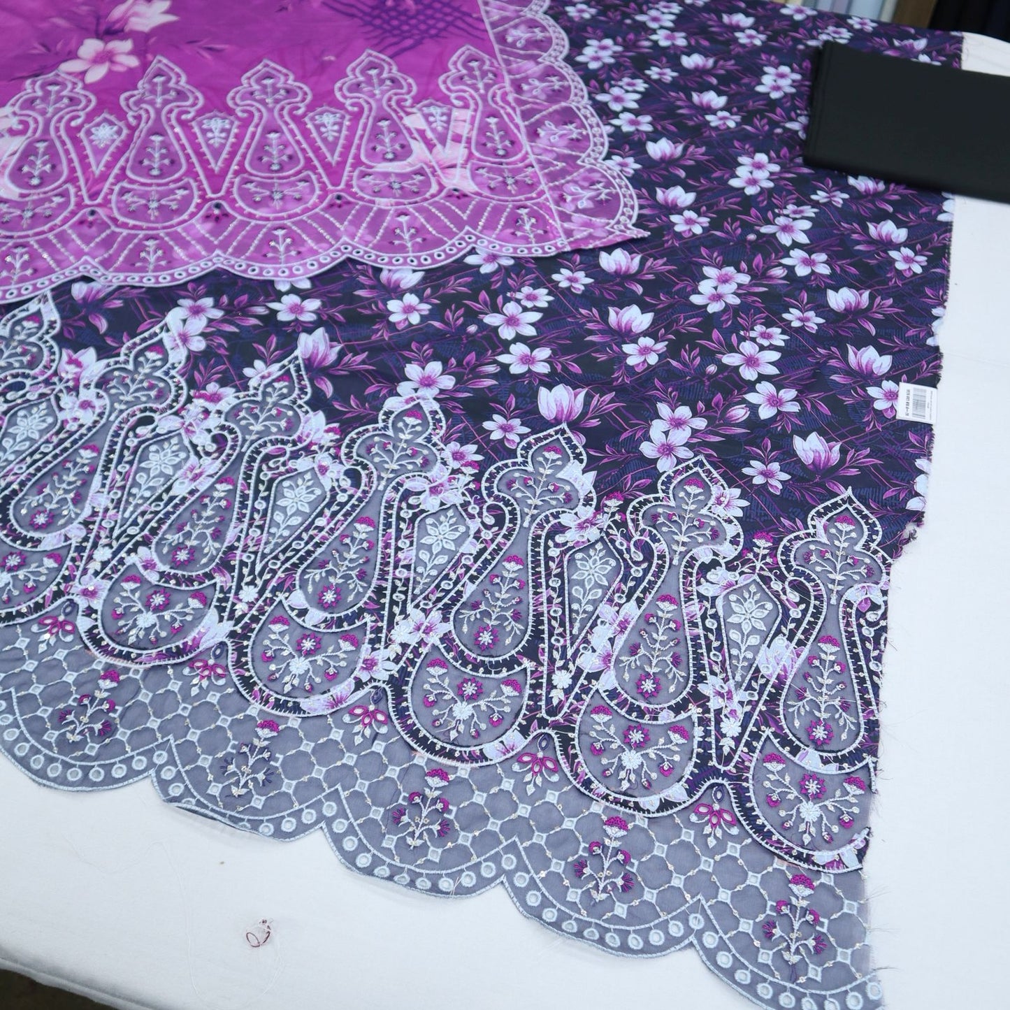 EMB Daman with 4S Cut-Work Dupatta by Riwayat (1920-002)
