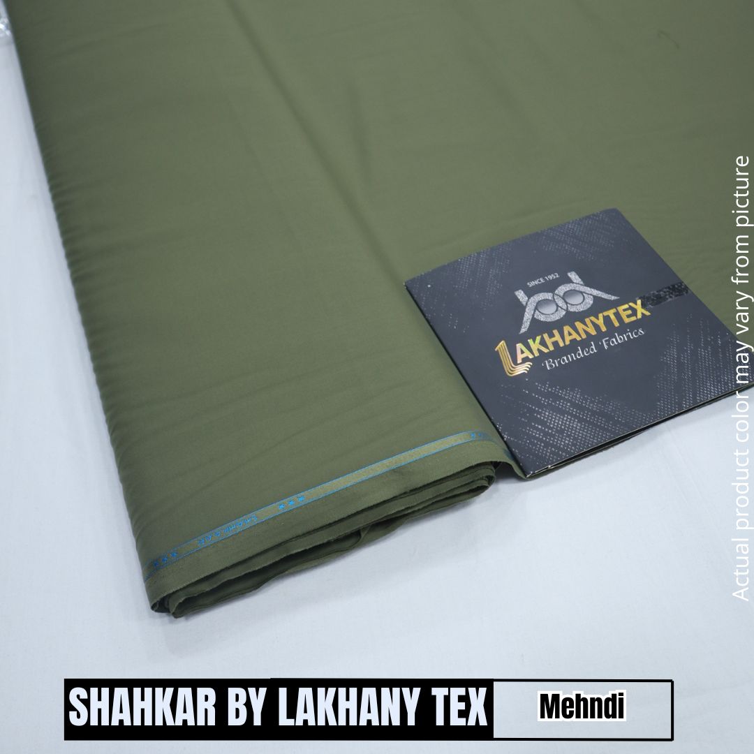 Shahkar by Lakhany Tex - Mehndi (1945-001)