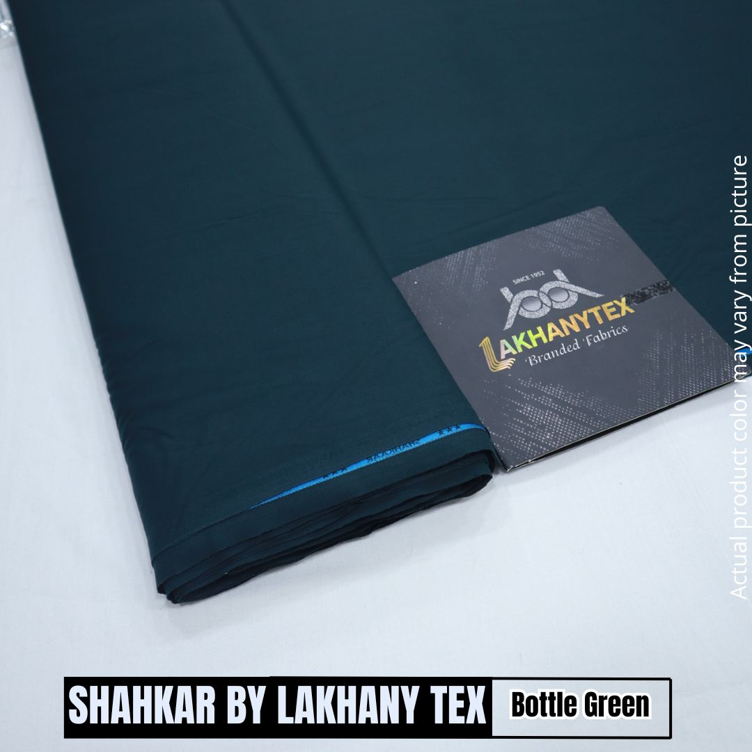 Shahkar by Lakhany Tex - Bottle Green (1945-007)