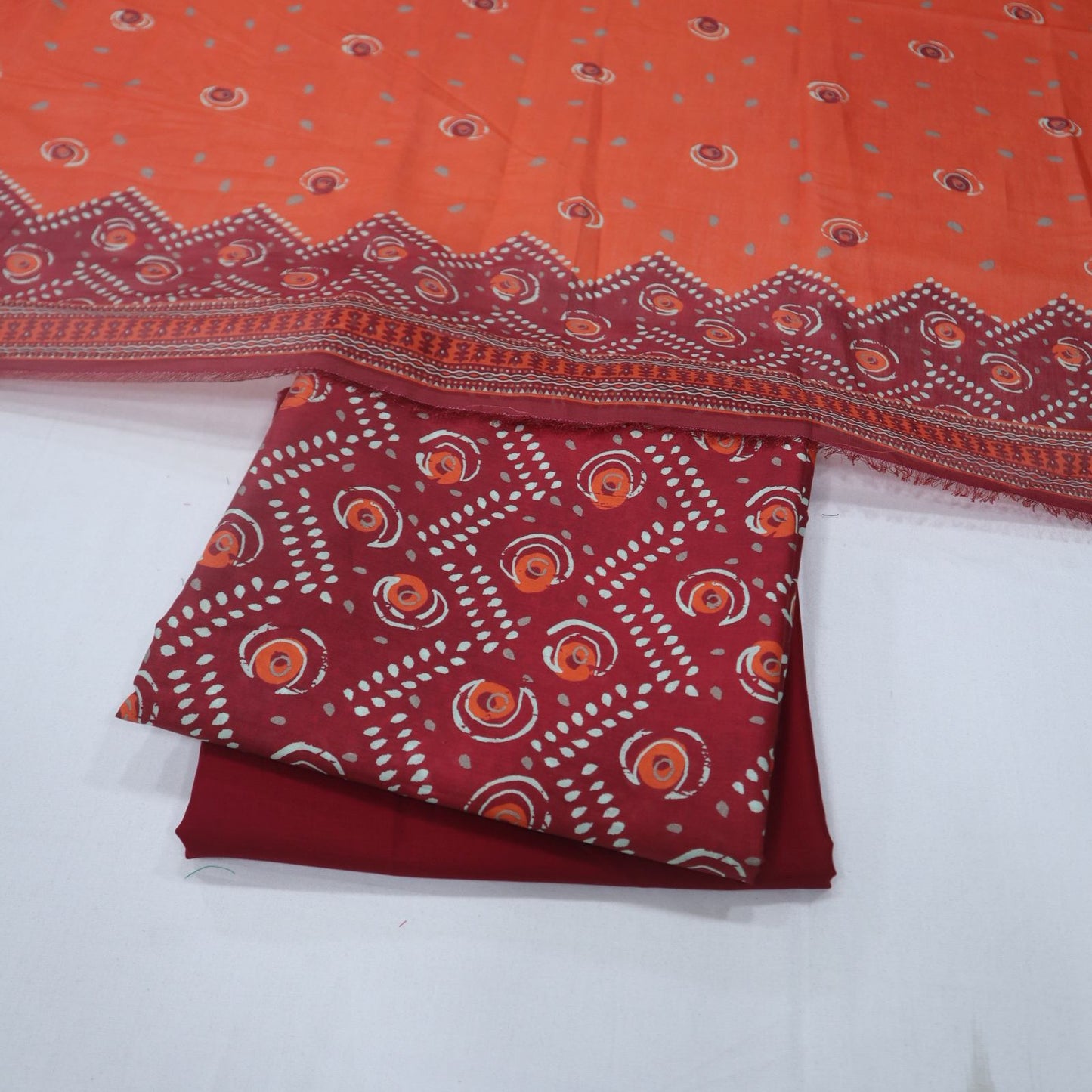 Zam Zam Print Cotton 3 Piece (1960-007)