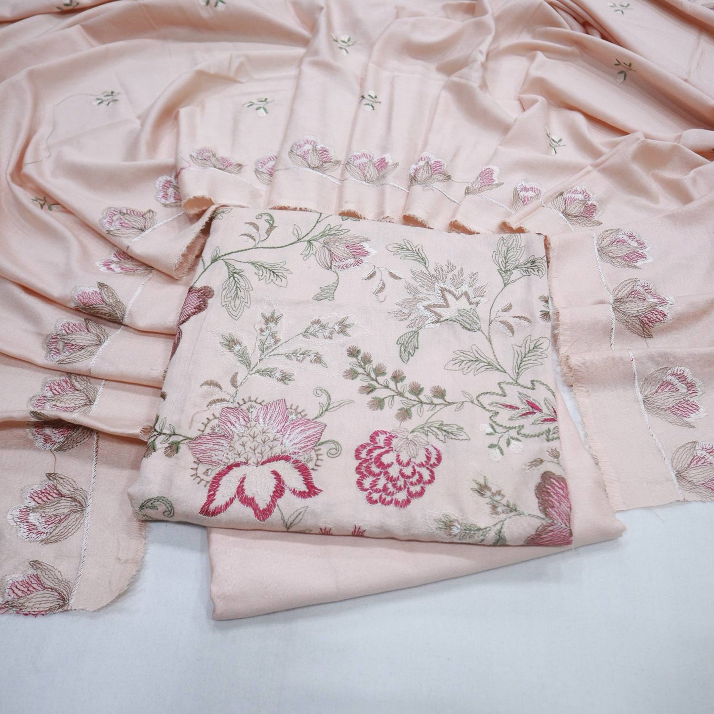 Bareeza EMB Karandi with EMB Shawl (1968-001)