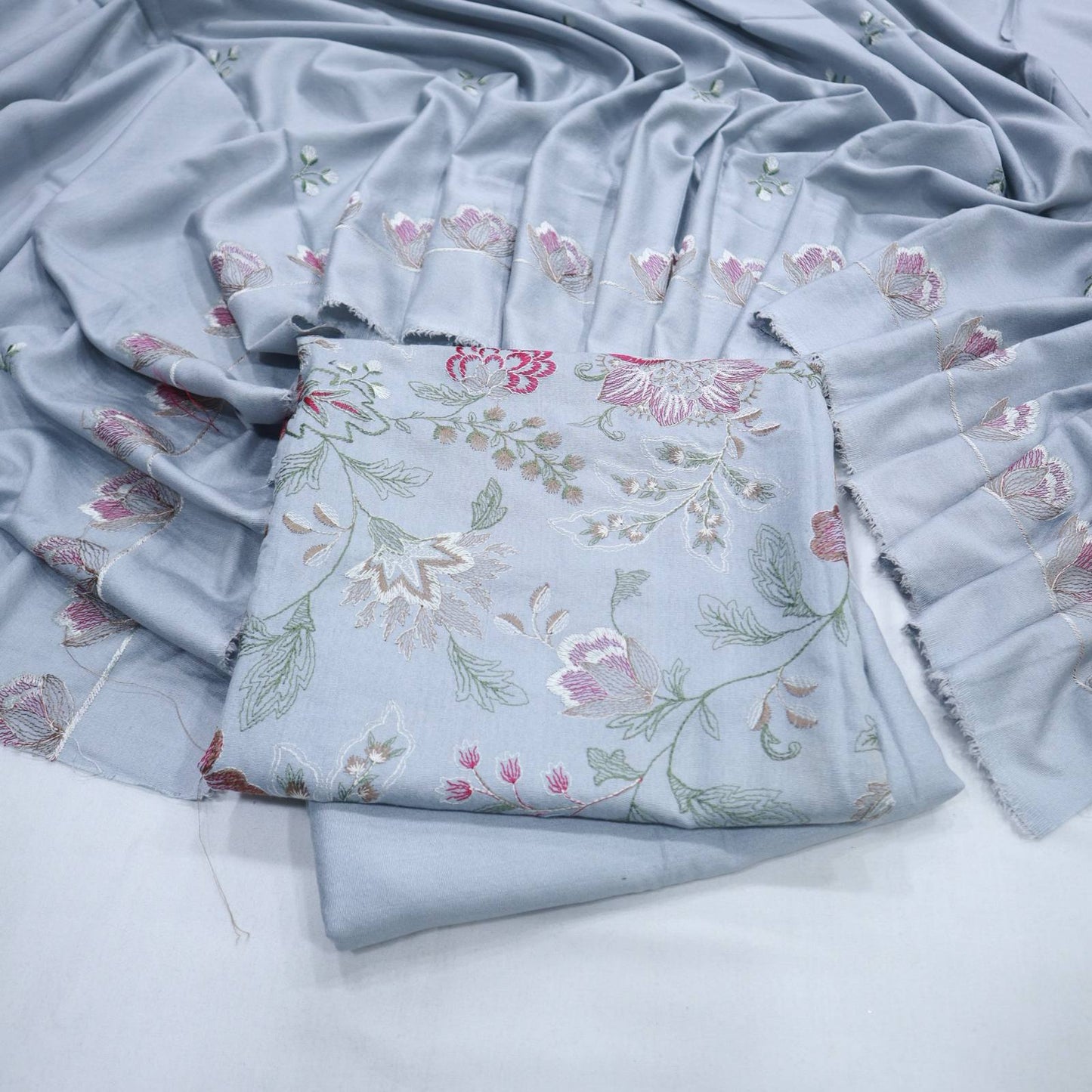 Bareeza EMB Karandi with EMB Shawl (1968-005)