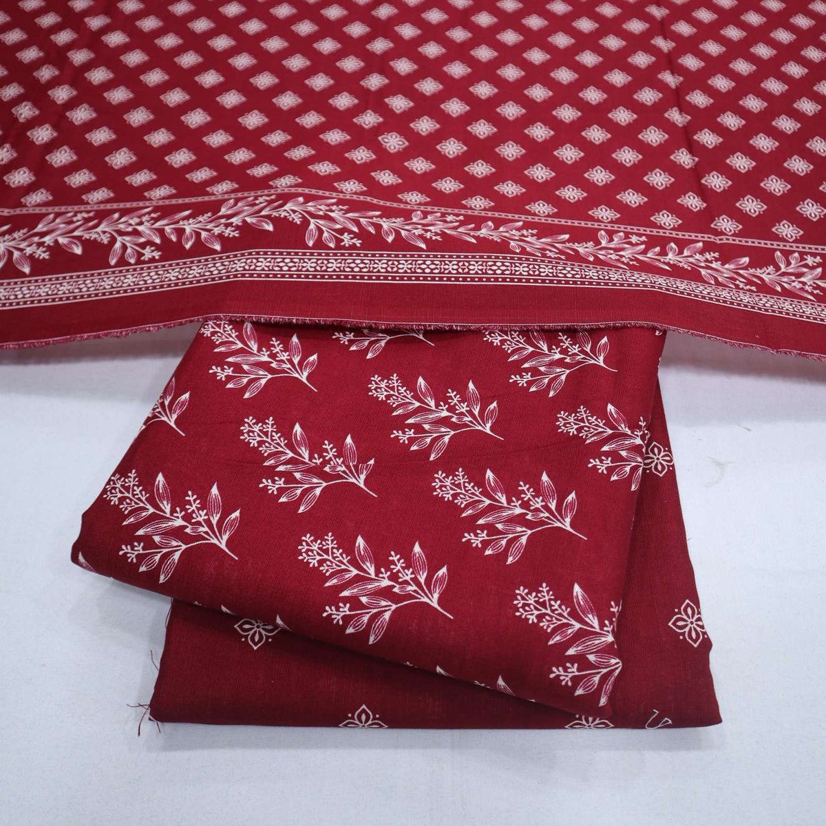 Zam Zam Printed Khaddar 3 Piece (1974-009)