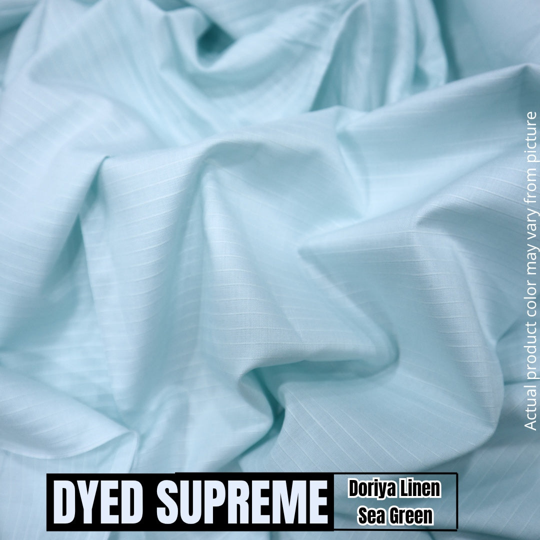 Dyed Supreme Doriya Linen - Sea Green (1984-003)