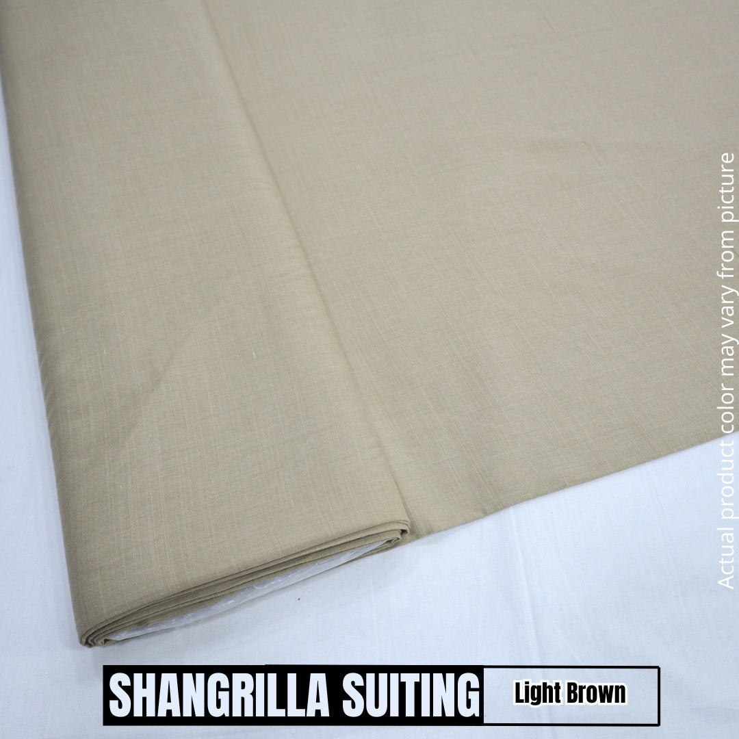 Shangrilla Suiting - Light Brown (1953-007)