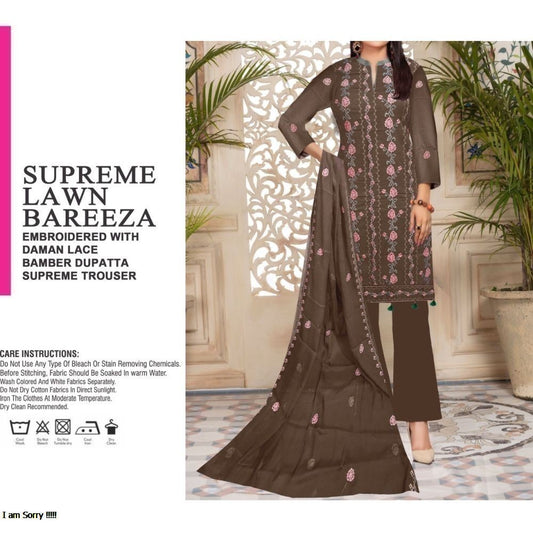 Bareeza EMB Bamber Dupatta (1339-001)