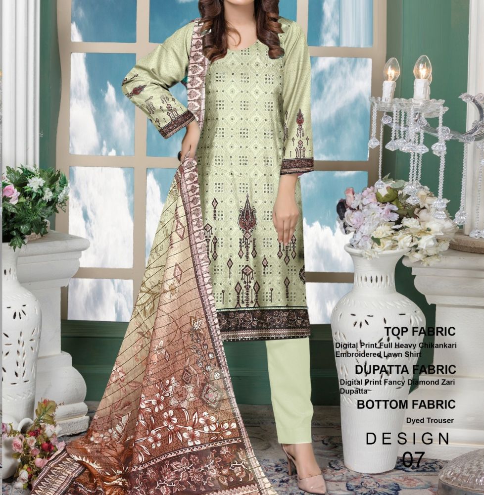 Bareeze Eid Collection Chikenkari (1294-002)