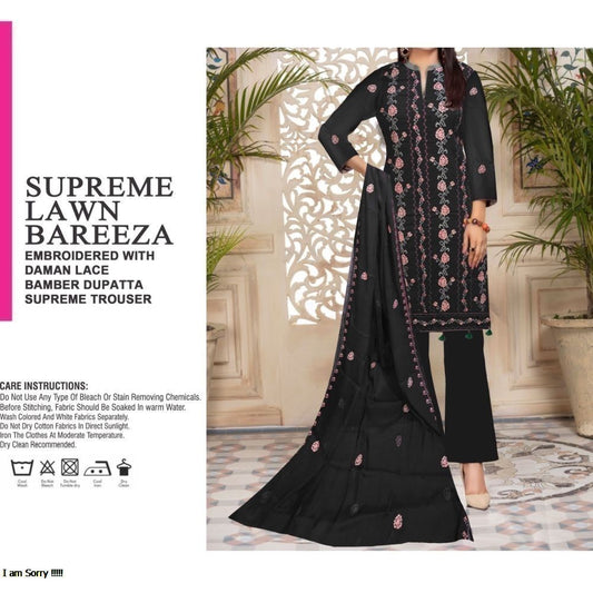 Bareeza EMB Bamber Dupatta (1339-003)