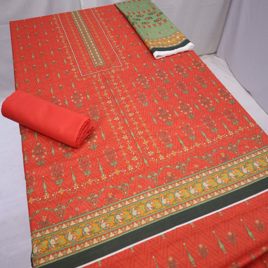 Digital Khaddar 3 Piece (1394-004) Riwayat