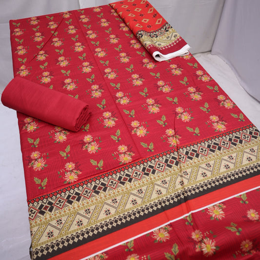 Digital Khaddar 3 Piece (1394-007) Riwayat