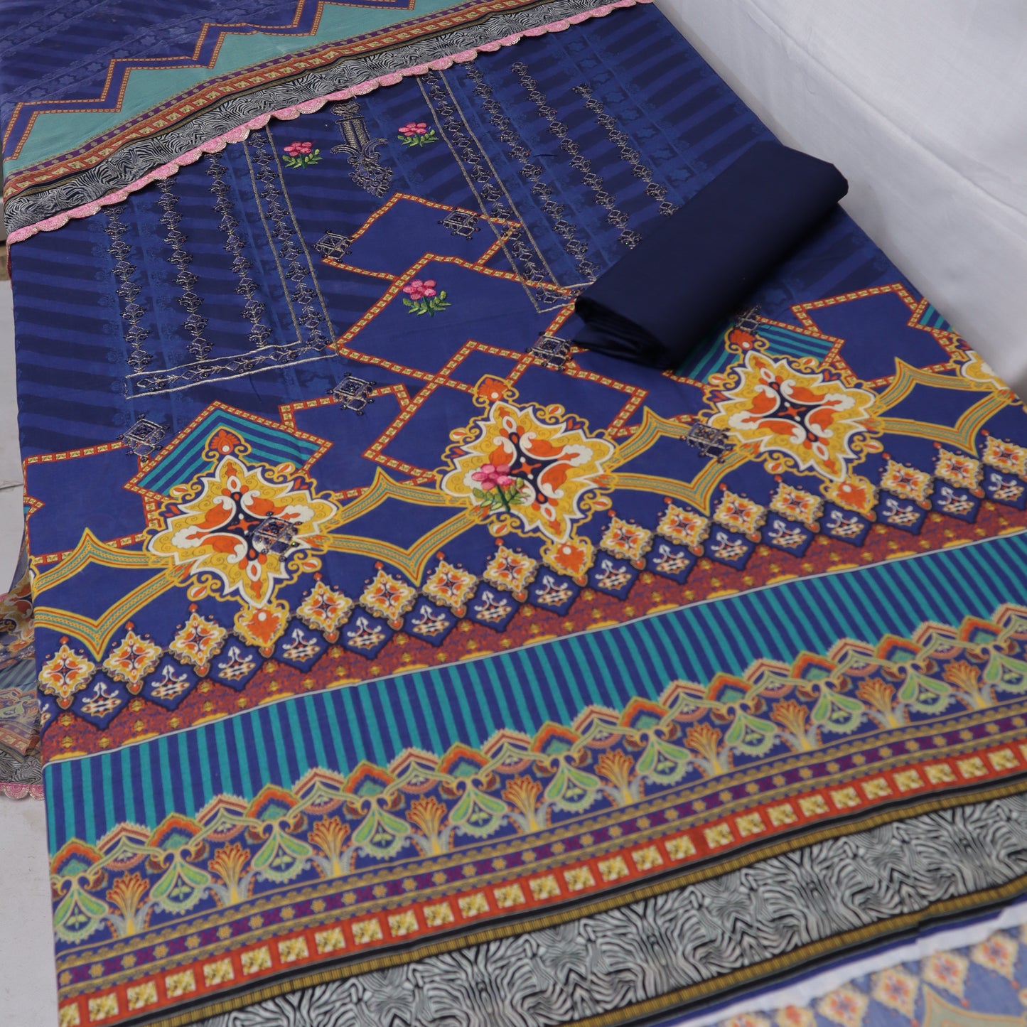 Digital Airjet Lawn Embroidered (1300-008)