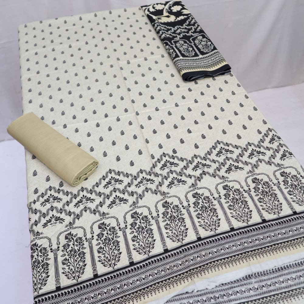 Digital Khaddar with Khaddar Shawl (1379-008)