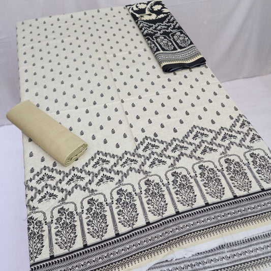 Digital Khaddar with Khaddar Shawl (1379-008)