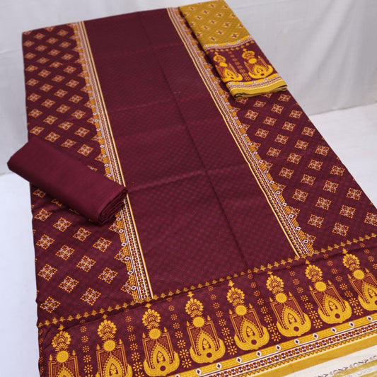 Digital Khaddar with Khaddar Shawl (1379-009)