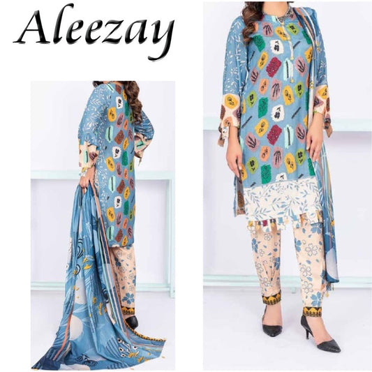 Karandi Aleezay Same Shawl (1392-010) Fatima's Collection