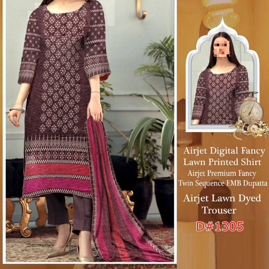Fancy Lawn Twin Sequence (1266-011)