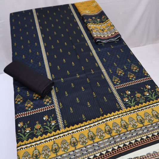 Digital Khaddar with Khaddar Shawl (1379-012)