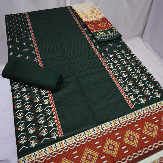 Digital Khaddar with Khaddar Shawl (1379-015)