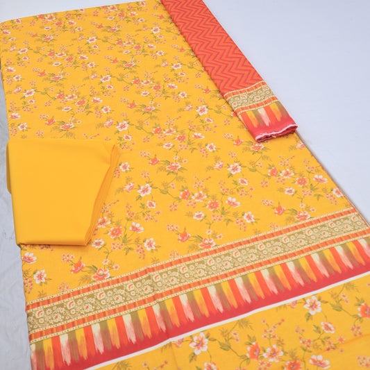 Bin Saeed Digital Lawn 3 Piece (1269-211)