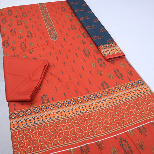 Bin Saeed Digital Lawn 3 Piece (1269-216)