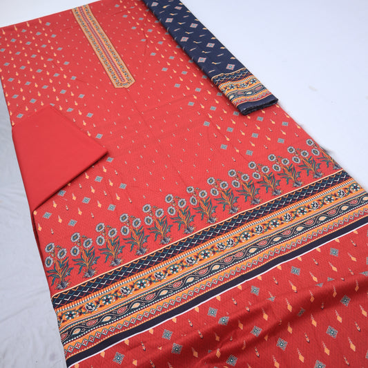 Bin Saeed Digital Lawn 3 Piece (1269-223)