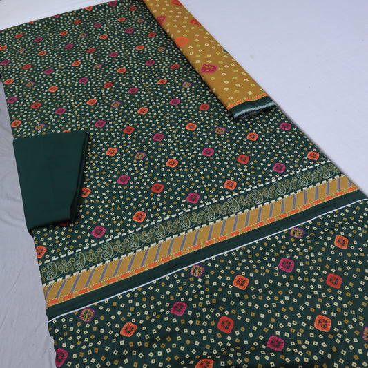 Bin Saeed Digital Lawn 3 Piece (1269-228)