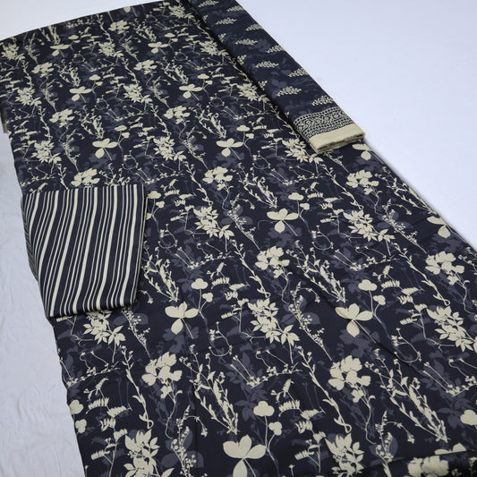 Bin Saeed Digital Lawn 3 Piece (1269-231)