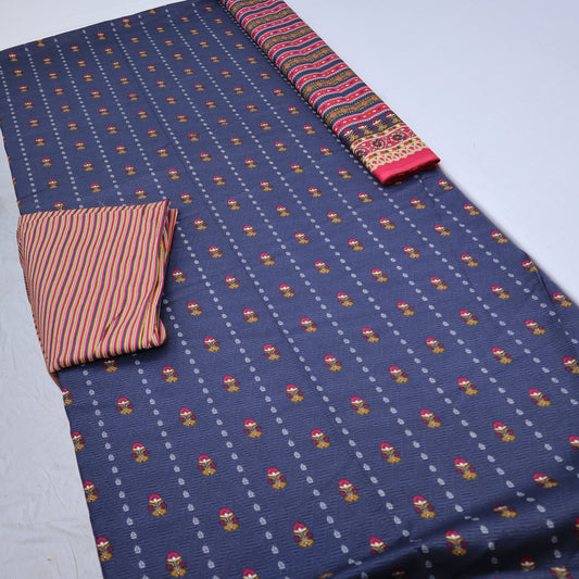 Bin Saeed Digital Lawn 3 Piece (1269-232)