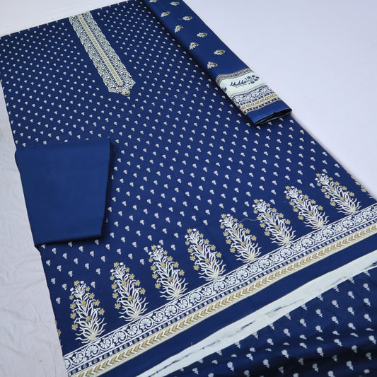 Bin Saeed Digital Lawn 3 Piece (1269-235)