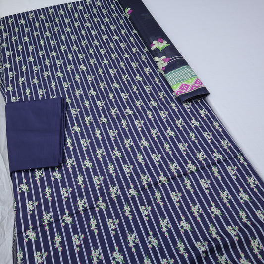 Bin Saeed Digital Lawn 3 Piece (1269-305)