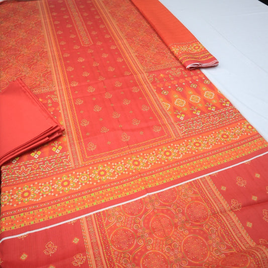 Bin Saeed Digital Lawn 3 Piece (1269-312)