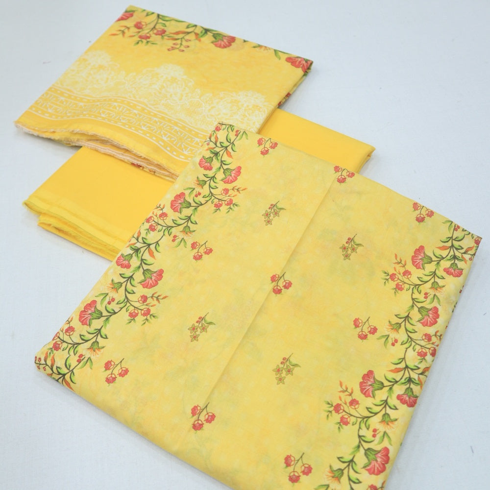 Bin Saeed Digital Lawn 3 Piece (1269-351)