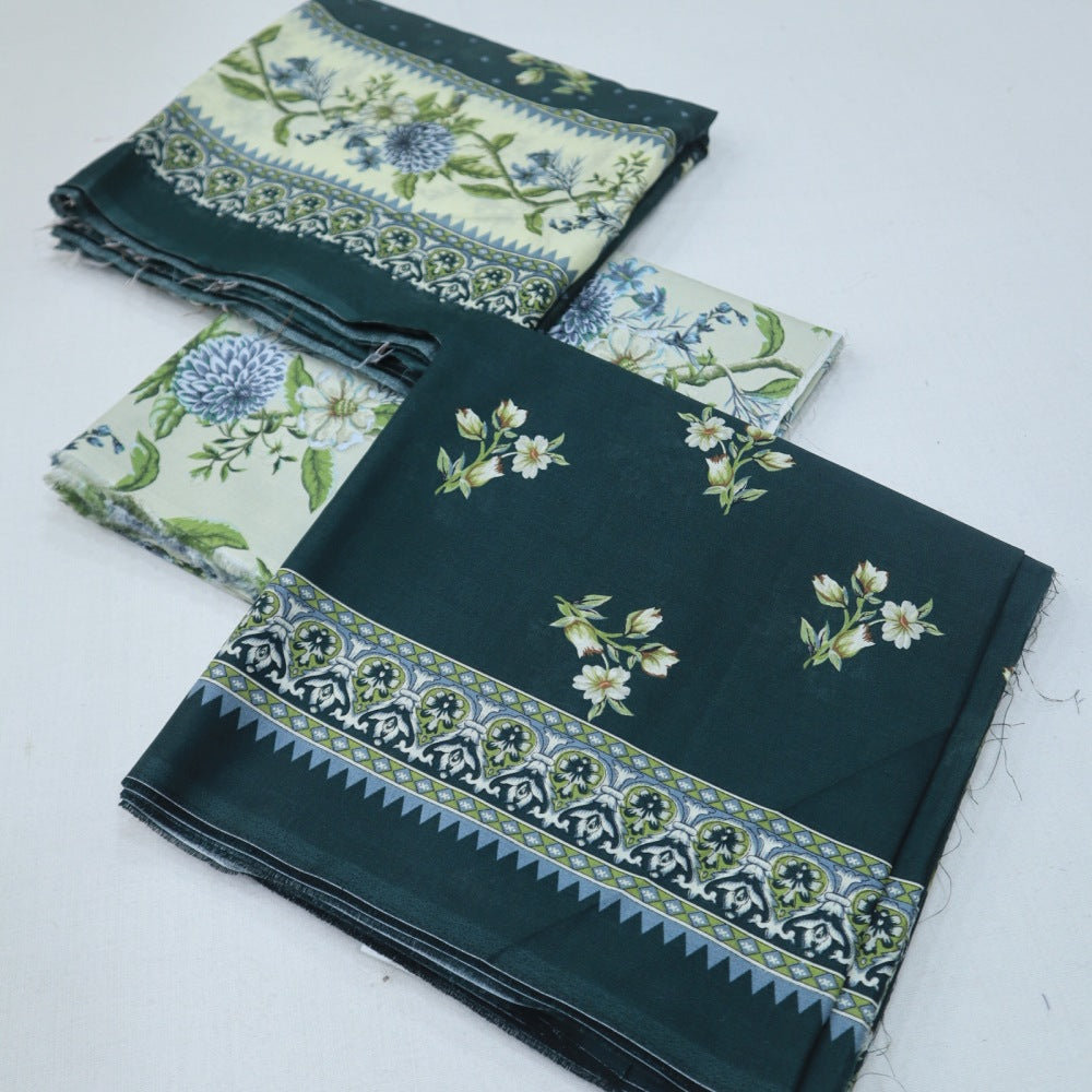 Bin Saeed Digital Lawn 3 Piece (1269-352)