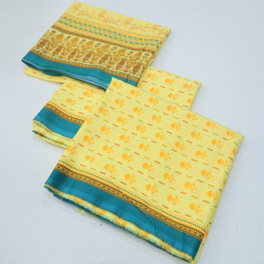 Bin Saeed Digital Lawn 3 Piece (1269-357)