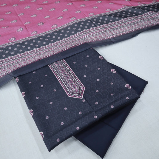 Bin Saeed Digital Lawn 3 Piece (1269-423)