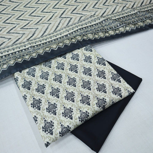Bin Saeed Digital Lawn 3 Piece (1269-425)