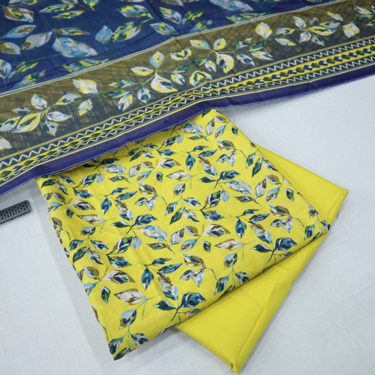 Bin Saeed Digital Lawn 3 Piece (1269-428)