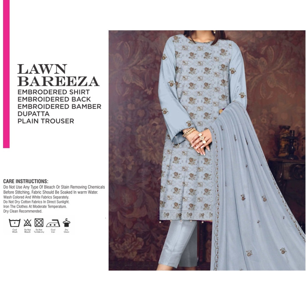 Bareeza EMB Bamber Dupatta (1340-002)