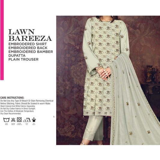 Bareeza EMB Bamber Dupatta (1340-005)