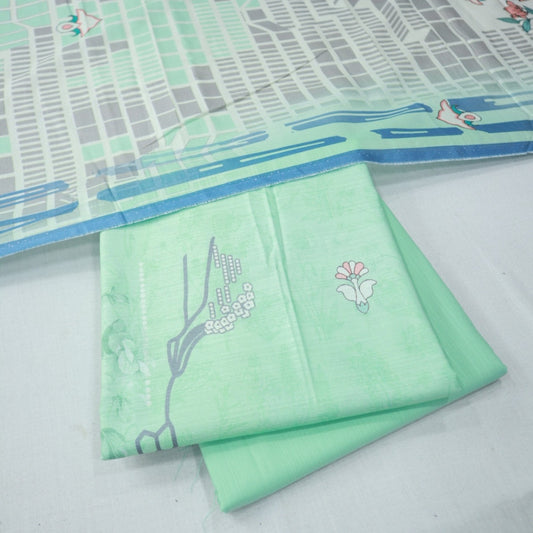 Bin Saeed Digital Khaddar 3 Piece (1375-212)