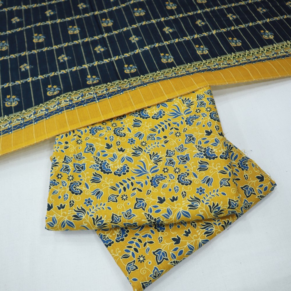 Bin Saeed Digital Khaddar 3 Piece (1375-256)