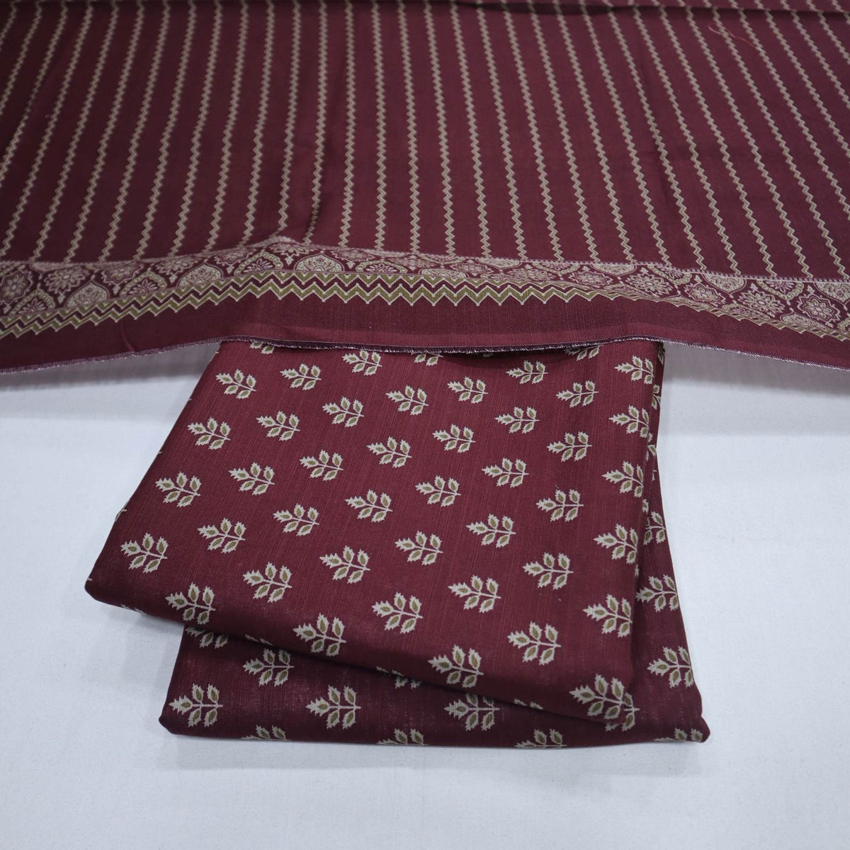 Bin Saeed Digital Khaddar 3 Piece (1375-364)