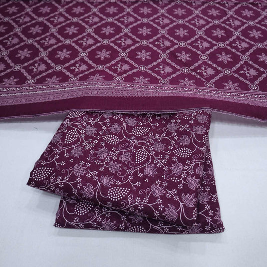 Bin Saeed Digital Khaddar 3 Piece (1375-368)