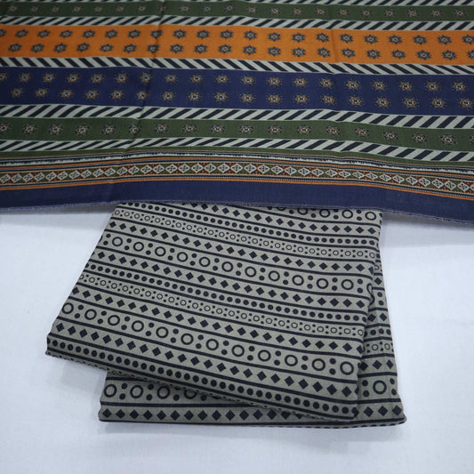 Bin Saeed Digital Khaddar 3 Piece (1375-373)