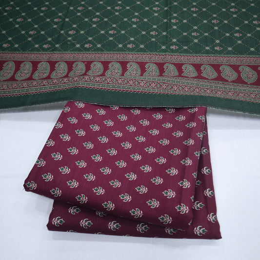 Bin Saeed Digital Khaddar 3 Piece (1375-384)