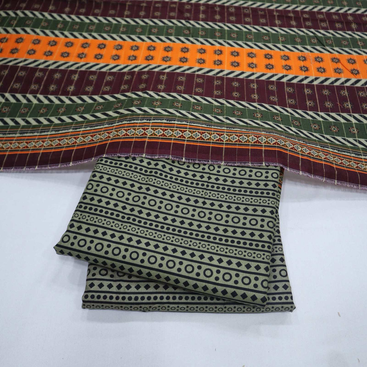 Bin Saeed Digital Khaddar 3 Piece (1375-388)