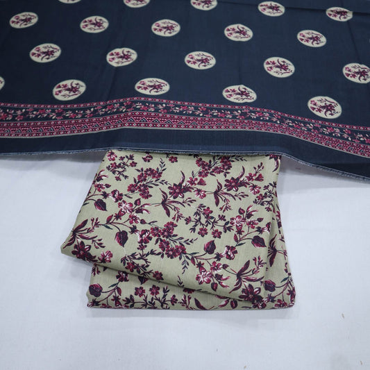 Bin Saeed Digital Khaddar 3 Piece (1375-391)