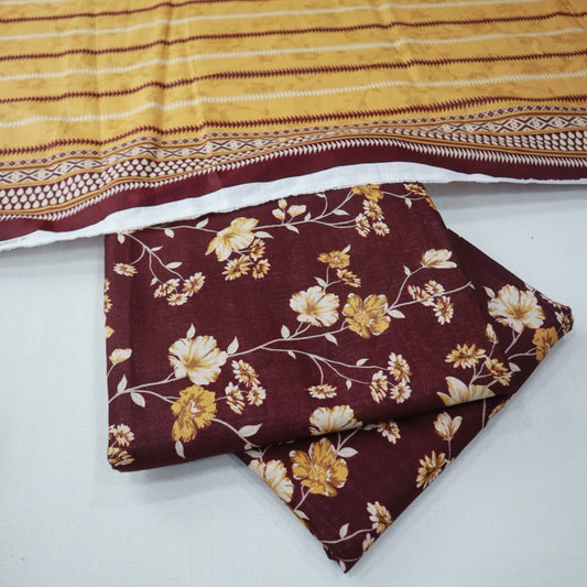 Safina Digital Khaddar 3 Piece (1410-054)