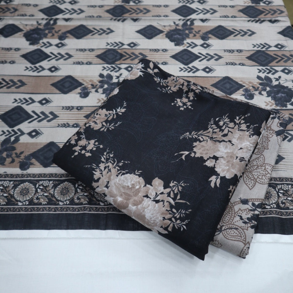 Safina Digital Khaddar 3 Piece (1410-083)