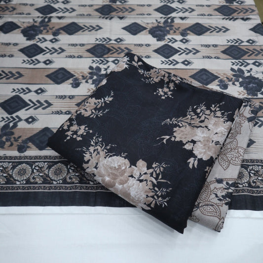 Safina Digital Khaddar 3 Piece (1410-083)